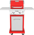 Nexgrill Deluxe 2-Burner Gas Grill with 401 SQ In Grate, 28000 BTUs, Stainless Steel Control Panel & Foldable Side Table, Propane BBQ Grill for Outdoor Cooking, Patios, Backyards and More - 720-0864R