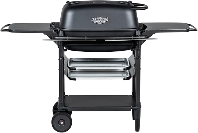 PK Grills Portable Charcoal Grill and Smoker, Aluminum Outdoor BBQ Grill, Portable Grill for Camping, Backyard Grilling, Park, Tailgating, New Original PK Aaron Franklin Addition, Coal