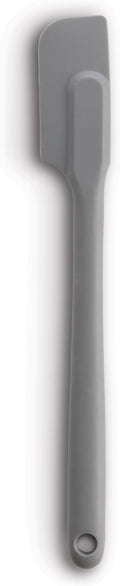 Mrs. Anderson’s Baking Silicone Slim Spatula, Flexible And Nonstick, One-Piece Design, Gray, For Mixing, Folding, Scraping, Baking, And Cooking