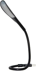USB Reading Lamp with 14 LEDs Dimmable Touch Switch and Flexible Gooseneck for Notebook Laptop, Desktop, PC and MAC Computer + On/Off Setting (14 LED, Black)