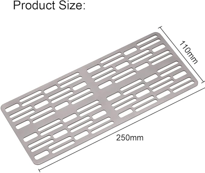 Titanium Camping Grill Lightweight Portable BBQ Grill Plate for Outdoor Camping Hiking Survival Backpacking Picnic Backyard