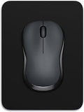 Dapesuom Small Mouse Pad, 6 x 8 Inch Thick Rubber Premium-Textured Non-Slip Portable & Washable Mini Mouse Mat for Women Men Wireless Laptops Keyboard Tray Gaming Work Computer Office Travel, Black