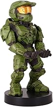 Exquisite Gaming: Halo: Master Chief - Mobile Phone & Gaming Controller Holder, Device Stand, Cable Guys, Xbox Licensed Figure, Green