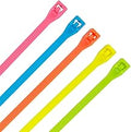 Fluorescent Cable Ties, Nylon, 8-in., 100-Pk.