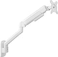 ARES WING Single Monitor Wall Mount for 17-40 Inch Ultrawide Screens, Heavy Duty Monitor Arm Up to 26.4 lbs, Fully Adjustable Wall Mount, VESA 75x75/100x100 Compatible, White