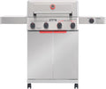 Monument Grills 4+1 Burner Stainless Steel 525 sq.in Propane Gas Grill, 49,000 BTU, Assembles in 30 Mins, Outdoor Mesa 2 Patio Grill with Broil Zone, Side Burner, Foldable Side Shelf, Mesa II 415BZ
