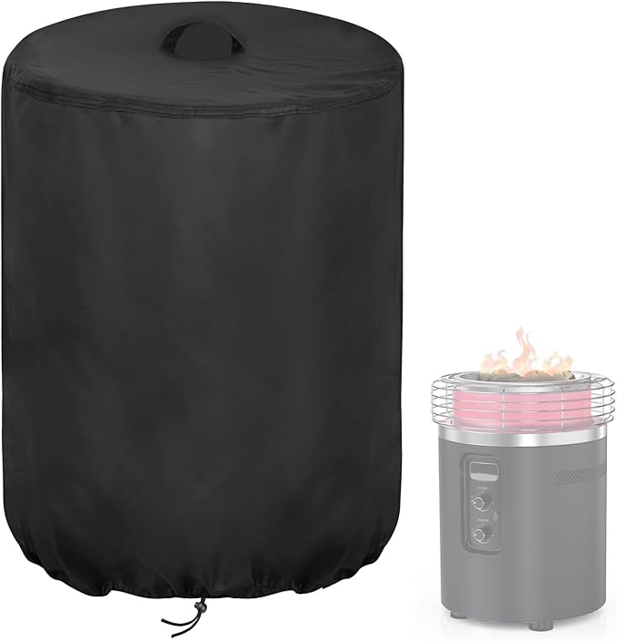 Fire Pit Covers for Ninja Fireside360 Outdoor Heater & Fire Pit, Waterproof FirePit Covers-22" D x 29" H