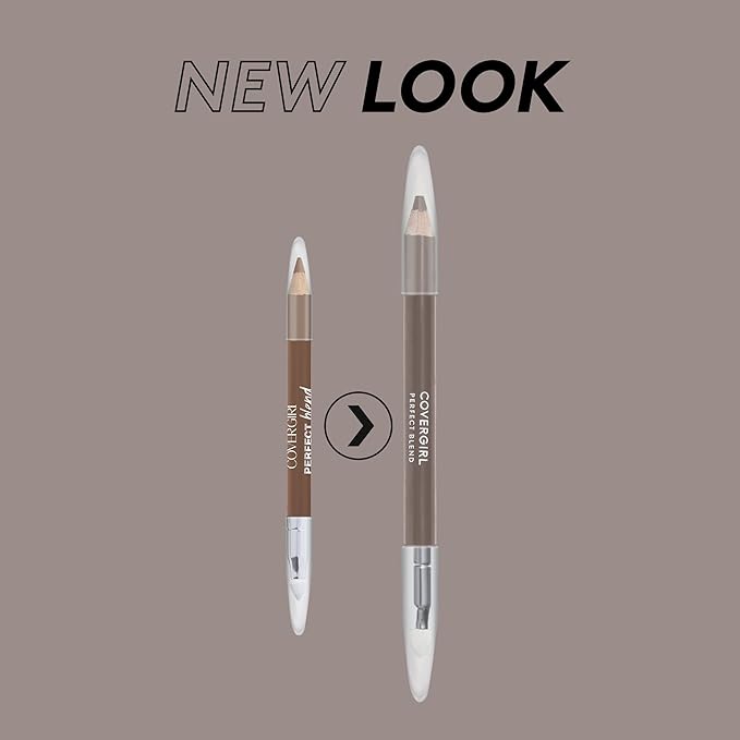 COVERGIRL Perfect Blend Eyeliner Pencil, Basic Black, Eyeliner Pencil with Blending Tip For Precise or Smudged Look, 1 Count
