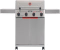 Monument Grills 4 Burner Stainless Steel Propane Mesa 2 Gas Grill, 500°F in 5 Mins, 525 sq.in, 37,000 BTU, with Broil Zone, Foldable Side Shelves, Knob Controls, Built in Thermometer, Mesa II 410BZ