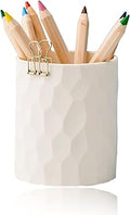 minimaliving Pen Holder,Nordic Style Silicone Waterproof Pencil Holder for Desk Simple&Modern Minimalist Makeup Organizer Multifunctional Office Supplies for Home,Kids and School(Beige)