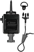 Gear Keeper CB Mic Keeper Retractable Microphone Holder - Features Heavy-Duty Snap Clip Mount, Adjustable Mic Lanyard and Hardware Mounting Kit