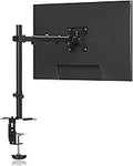 Pholiten Single Monitor Stand, Heavy Duty Adjustable Monitor Arm Desk Mount for 13-27Inch, Tilt, Swivel, Rotate, Support 22 lbs,Black