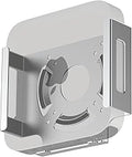 IFCASE Monitor Vesa, Under Desk, Wall Mount for Mac mini 2018-2023 M1 M2, Heat Dissipation, Anti-Scratch Design (Silver)