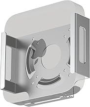 IFCASE Monitor Vesa, Under Desk, Wall Mount for Mac mini 2018-2023 M1 M2, Heat Dissipation, Anti-Scratch Design (Silver)
