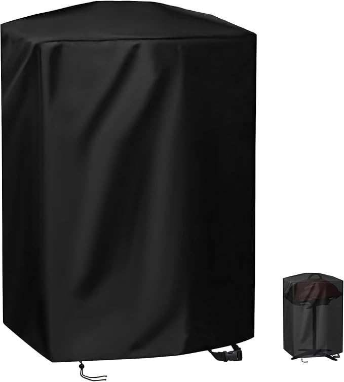 Grill Cover for George Foreman 12 Serving Indoor/Outdoor Electric Grill GFO201R, Waterproof BBQ Grill Cover, All Weather Resistant Grill Covers - 24 x 12 x 29 Inch