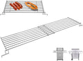 Adjustable Grill Warming Rack for Charbroil Performance 3/4 Burner Grill Replacement Parts 463448021 463365021 463352521 463732623 463354021, Swing Away Grid for Charbroil Grill Accessories