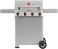 Monument Grills 4 Burner Propane Gas Grill with Advanced Broil Zone, Stainless Steel Outdoor Mesa 2 Barbecue Grill, Foldable Side Shelves, 500°F in 5 Mins, Assembles in 30 Minutes, Mesa II 410FBZ