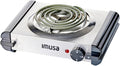 IMUSA USA GAU-80311 Electric Single Burner 1000-Watts, Stainless Steel, Silver