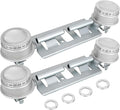 Double Burner Kit WB16K10026 WB29K17 Gas Range Double Burner Assembly Replacement Compatible with General Electric Hotpoin Gas Stove Burner Replaces WB29K17 65932 868697 AP2633210 PS232404