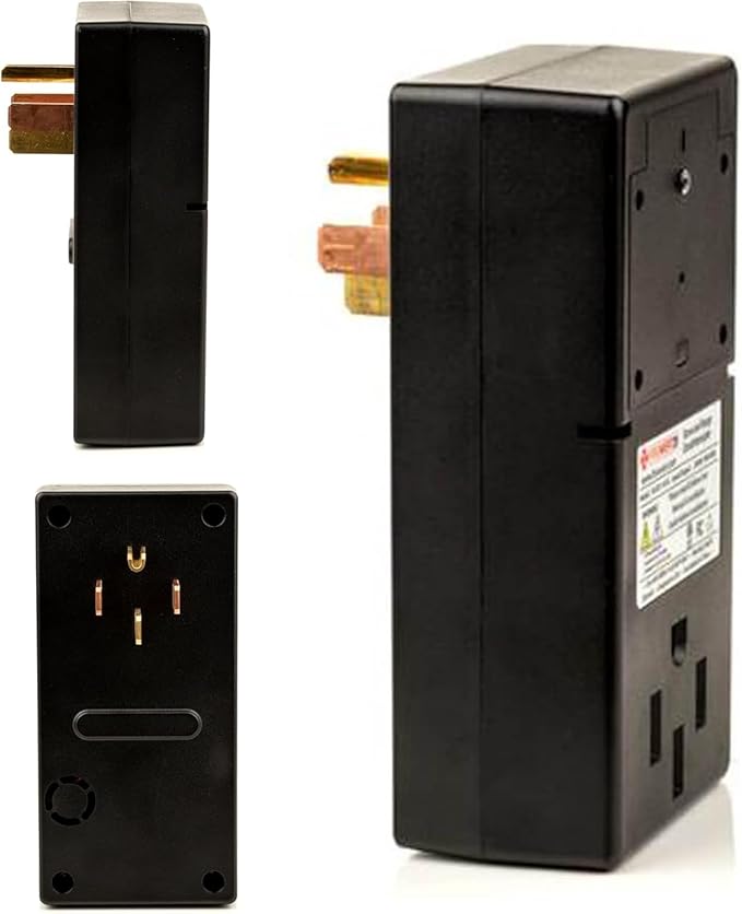FireAvert - Electric Auto Stove Shut-Off Safety Device (3 or 4 Prong), Oven Monitoring Solution for Senior Citizen and Elderly Parents, As Seen On Shark Tank (4-Prong, 2 Pack)