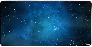Large Mouse Pad Gaming XXL & Desk Keyboard Mat Size (35.4x15.7x0.1IN, 90x40 Sky Blue)