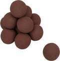 Skyflame Ceramic Balls, Set of 12 Round Fire Stones Set for Indoor and Outdoor Fire Pits or Fireplaces Accessory, 4 Inch, Brick Red