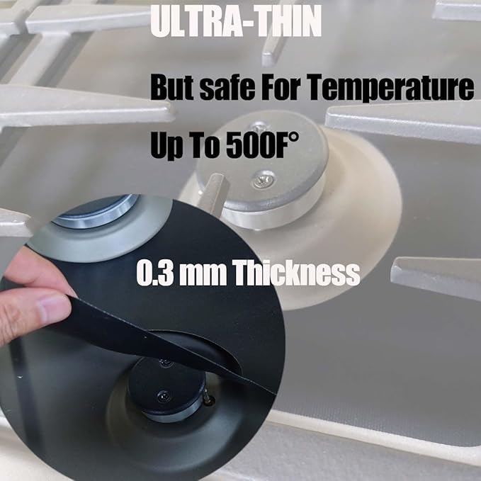2 Pcs 30Inch Stove Top Protectors For GE MODEL JGBS66DEKWW 5 burner Gas Range Cooktop Cover liner