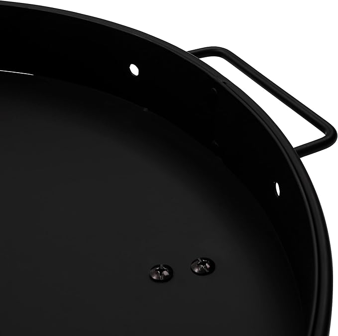 Barebones Cowboy Grill Charcoal Tray - Outdoor Cooking and Camping - Perfect Fire Pit BBQ for the Backyard or Campground Grill - Fireplace Outdoor Cooking