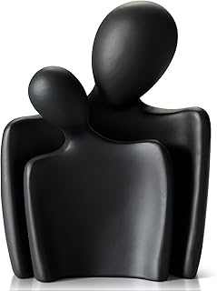vomiceak Sculptures Home Decor Lover Statues- 6 Inch, Modern Home Decor Couple Statues，Decorations for Living Room Office Bookshelf Bedroom