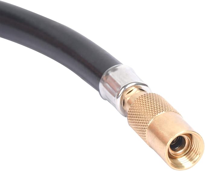 GasSaf 6 FT Propane Regulator Hose, Propane Adapter Hose with Regulator for Blackstone Griddle, Black-Stone Replacement Parts Suitable for 17”& 22” Tabletop Griddles