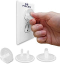 Mommy’s Helper Outlet Plug Covers – Baby Proof Electrical Outlet Protectors, Childproof Socket Safety Caps, Easy Press-Fit Installation, White, 36 Pack