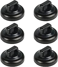 Magnet Zip Tie Mount Magnetic Zip Ties Mount Clips Base Holder Strong Multipurpose Wire Cable Holder Mount Wire Clips Management for Home Office Marine Electrical Wiring (Black, 6 Piece)