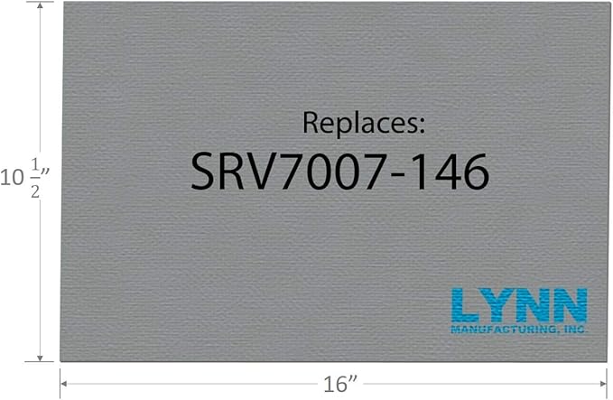 Lynn Manufacturing Replacement Quadrafire Baffle Board, 2700-I ACT, SRV7007-146, 2357A