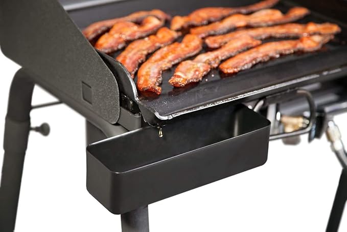 Grease Cup and Aluminum Foil Grill Drip Pans(10 Pack) for Camp Chef Griddles, Drip Catcher Pan/Grease Collection Cup for Camp Chef SG100 SG90 SG14 SG30 SG60 Professional Griddle, 24 oz