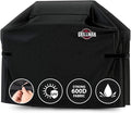 Grillman Grill Cover, BBQ Outdoor Grill Covers, Charcoal, Gas Grills, Waterproof, Rip-Proof, Weather-Resistant, Anti-UV, Barbecue Cover for Weber, Genesis, Charbroil, Nexgrill, etc (Black, 52 Inch)