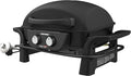 Nexgrill Fortess 2-Burner Portable Gas Grill & Griddle Combo with 263 SQ In Cooking Space, Easy Lift Handles, 13,500 BTU, 2-in-1 Small Tabletop Grill for Camping, Outdoor Cooking, and More - 820-02005