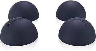 Soundrise DOMES Isolation Pads - Sound Dampening & Anti-Vibration Silicone Feet - Audio Isolation Feet for Subwoofers, Speakers & Turntables - Peel & Stick, Durable Class-A Silicone, Non-Slip (8-Pack)