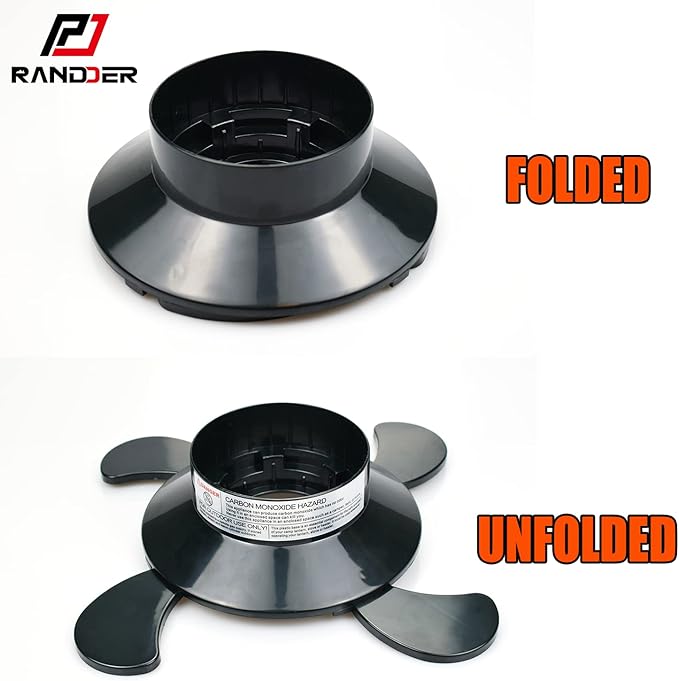 Propane Cylinder Base, 16oz/1lb Gas Cartridge ABS Plastic Base Bracket Gas Bottle Fixed Support, Foldable Gas Tank Base Replacement for Camping Hiking Outdoor