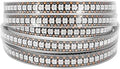 Individually Addressable RGB LED Strip9.8FT 144LEDs/M 5050 SMD with WS2812 IC Control Smart Flexible Dream Full Color Black PCB Light IP67 Waterproof DC5V（No Adapter or Controller）