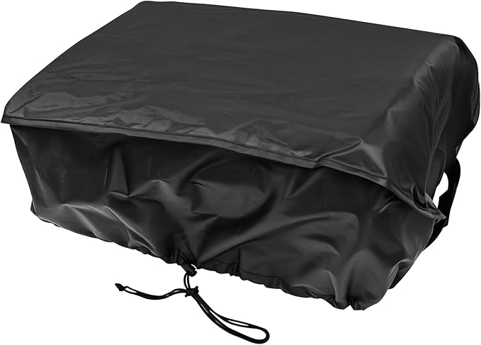 22" Griddle Cover for Blackstone 22 inch Tabletop Griddle with Hood 1813, Waterproof Grill Cover, Portable Camping Outdoor BBQ Flat Top Gas Grill Accessories, Black