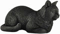 JFSM INC. 6" Black Cat Sleeping Hand Painted Figurine - Cat Gifts for Lovers, Home Decor