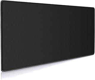 XXL Professional Large Mouse Pad & Computer Game Mouse Mat (35.4x15.7x0.12IN, 90x40 Black)