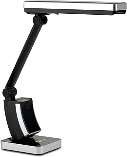 OttLite 13W Slimline Desk Lamp - Home, Office, Bedroom, or Reading (Black)