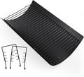 Criditpid 20 Inch Ash Pan Drip Pan Ashpan for Char-Griller 5050, 5072, 5650, 2123, 2223, 2823 Charcoal Grill, 20" Drip Pan Grates Replacement Part with 2pcs Fire Grate Hanger.