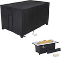 Fire Pit Cover Rectangular 45 Inch,Propane Gas Fire Pit Table Cover,Outdoor Waterproof Firepit Table Cover - 45 x 24 x 25 Inch