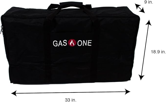 GasOne New Propane Stove Burner Universal Carry Bag for Double Burner Cooker Grills Heavy Duty, 50460
