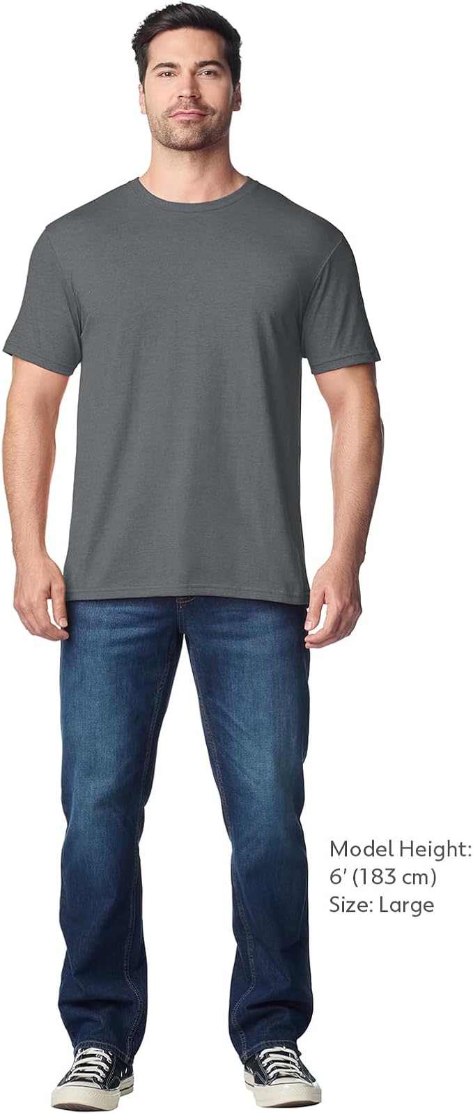 Gildan Adult Softstyle Cotton T-Shirt, Style G64000, Multipack