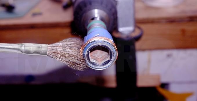 Acid Brushes - 144 Count 3/8 Inch Horsehair Acid Flux Brushes, Disposable Glue Brushes for Woodworking, Epoxy Brushes for Resin, Great for Crafting, Soldering, in The Home, and School, or Shop