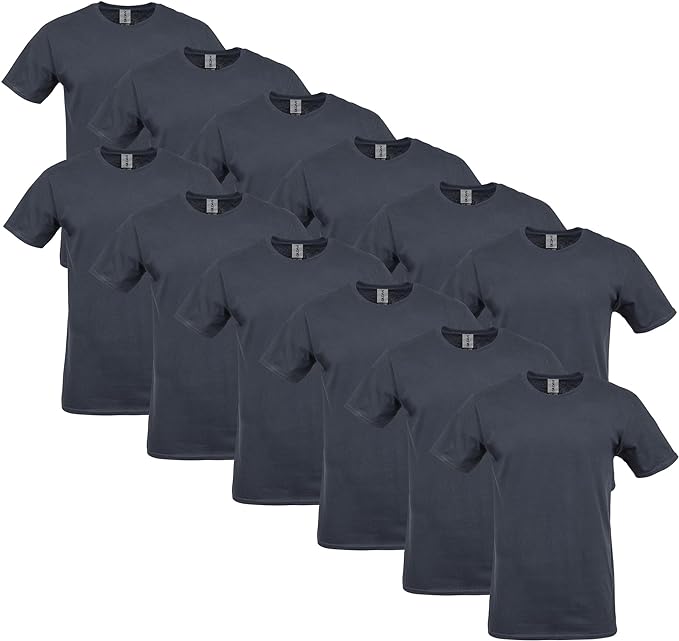 Gildan Adult Softstyle Cotton T-Shirt, Style G64000, Multipack