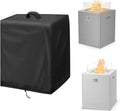 Fire Pit Table Cover for Electactic 20" Square Smokeless Propane Fire Pit Table, Waterproof Outdoor Fire Tables Fireplace Cover-20"D x 20"W x 24.5"H